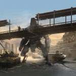 Post Apocalyptic City Scene