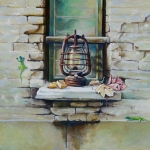Still Life Study with Lantern