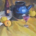 Teapot Still Life Study