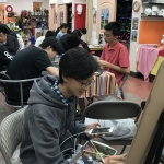 High School Student Art Group